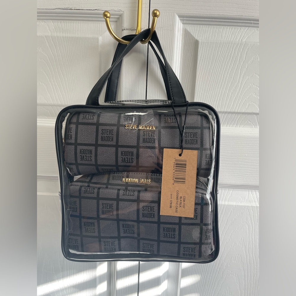 Steve Madden cosmetic bag